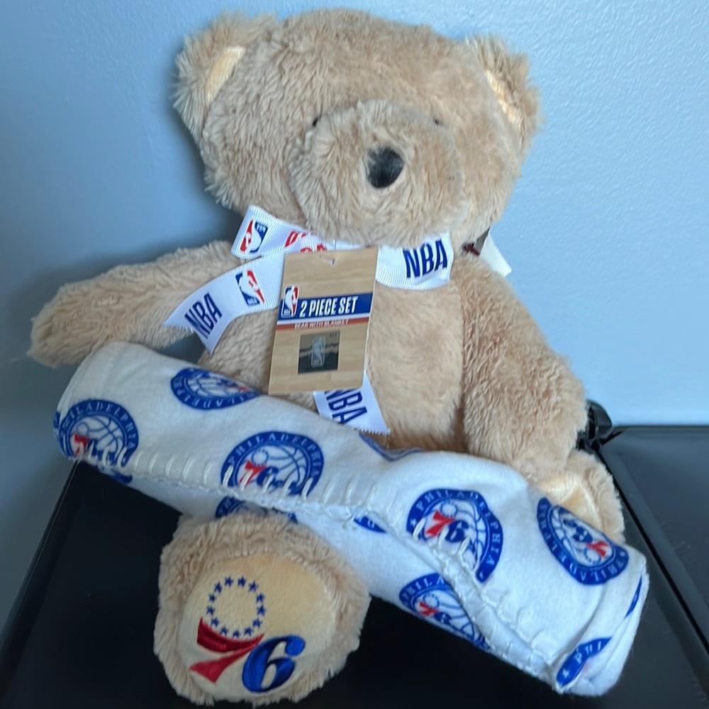 76ers Baby Bear / Blanket